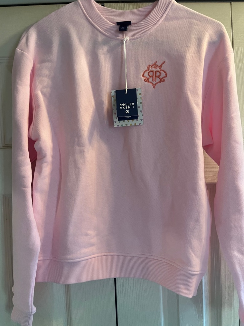 Roller Rabbit Women’s Pink Crewneck Sweatshirt